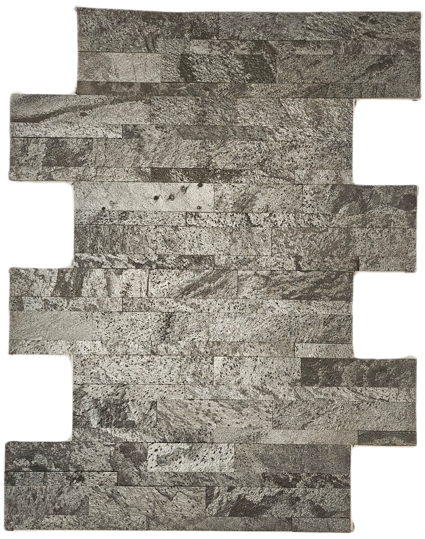 Silver Grey (3D PANEL) Pack of 10 Pcs